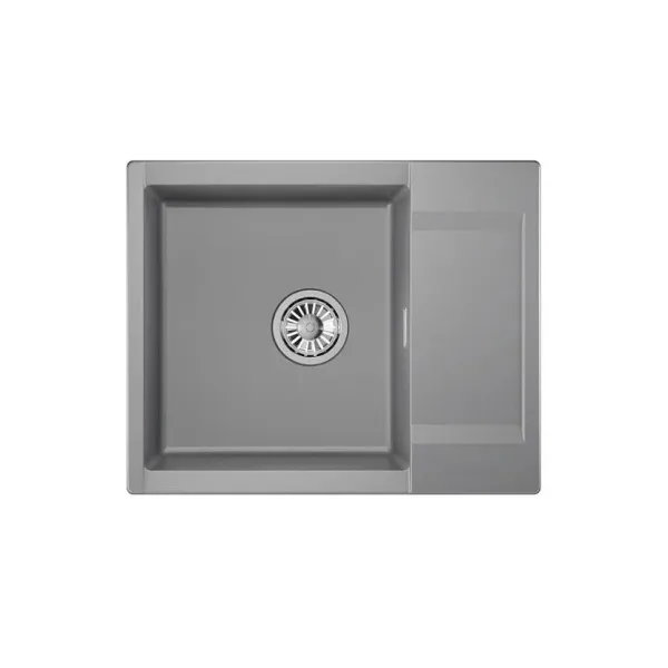 Кухонная мойка GRANULA ES-6202 алюминиум