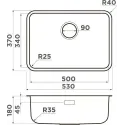 Комплект OMOIKIRI Omi 53-U/I-IN Ultra Mini + Nagano-BN (7405.4011)