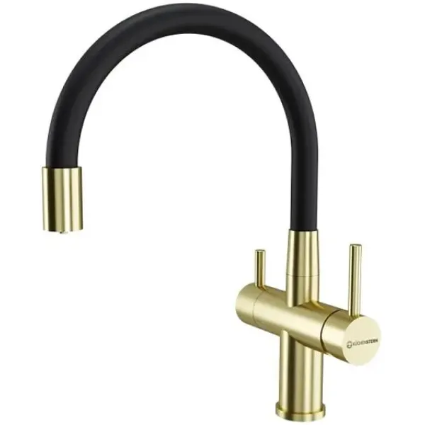 Смеситель KUCHENSTERN WURM-FE золото