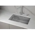 Кухонная мойка GRANULA KS-7303iU алюминиум