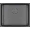 Кухонная мойка KUCHENSTERN KRAFT 60 вороненая сталь