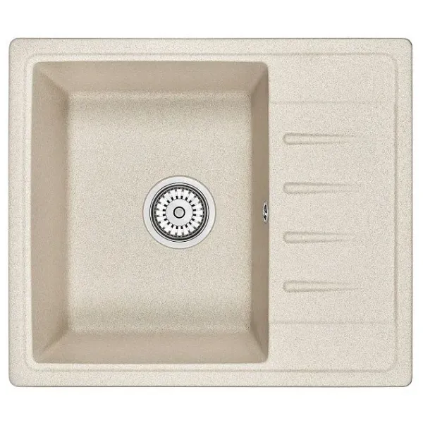 Кухонная мойка GRANULA ST-5803 бежевый