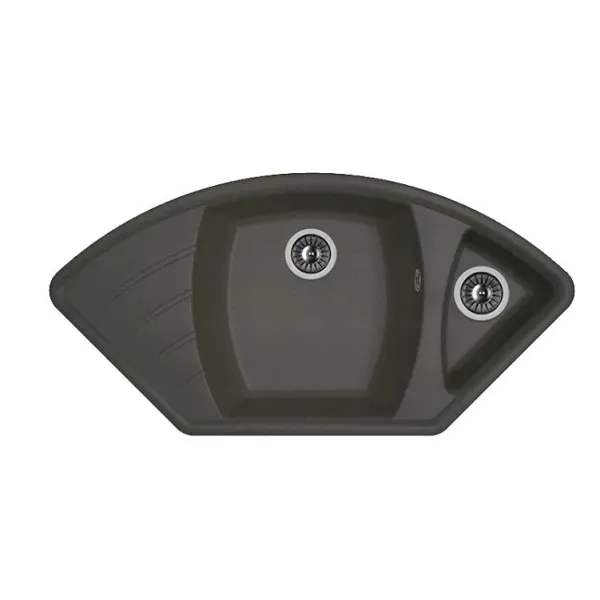 Кухонная мойка DR.GANS Габи (1015х510х217) Графит (25.050.E1015.411)