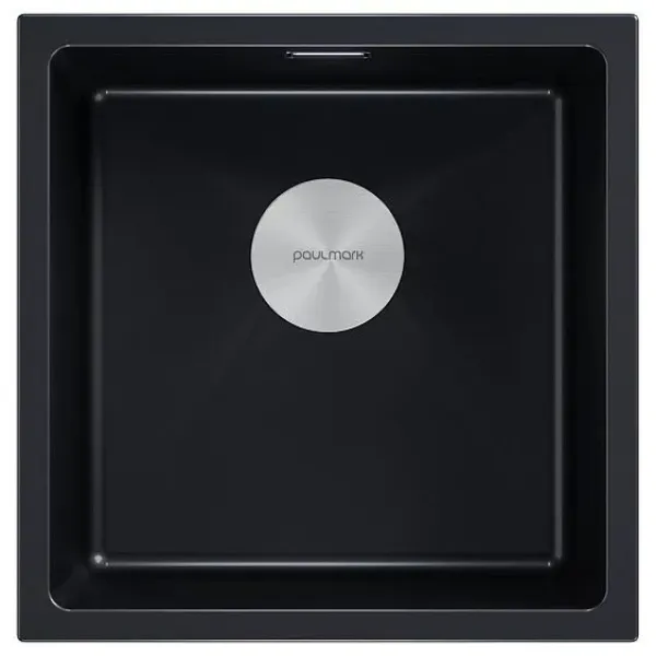 Кухонная мойка PAULMARK LUMI LU45-BLM