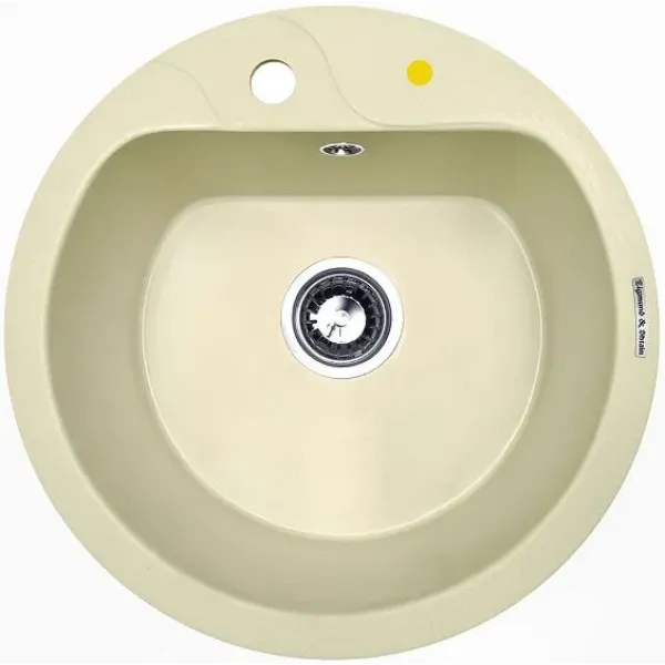 Кухонная мойка ZIGMUND & SHTAIN kreis 505f(молодое шампанское)