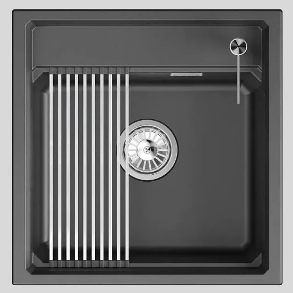 Кухонная мойка GRANULA KS-5002i шварц