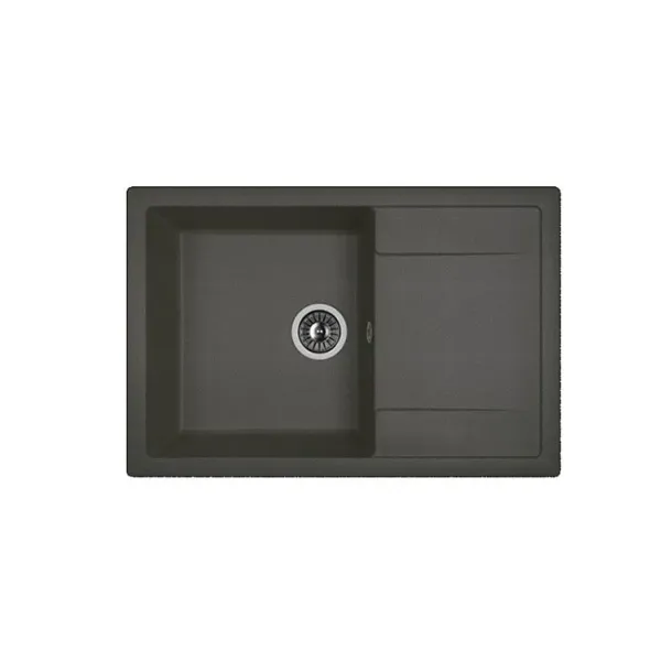 Кухонная мойка DR.GANS Техно (760х510х217) Графит (25.030.D0760.411)