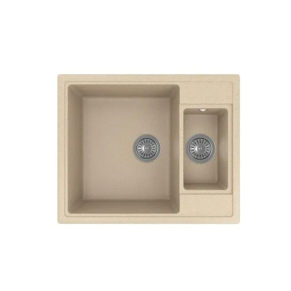 Кухонная мойка FLORENTINA Липси 620К бежевый (20.465.D0620.104)