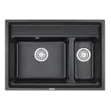 Кухонная мойка GRANULA KS-7302 чёрный