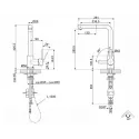 Смеситель SMEG MID1NS
