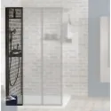 Душевая перегородка JACOB DELAFON Nouvelle Vague 400 E94WS40-B1 прозрачное стекло