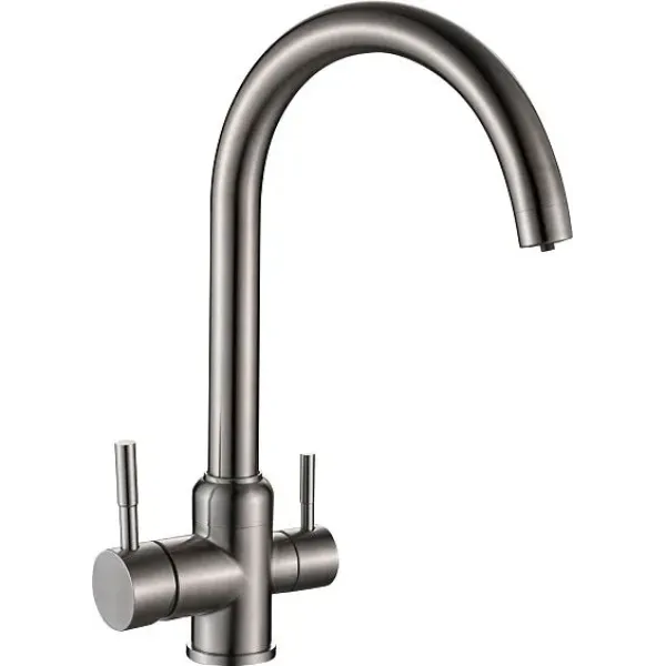 Смеситель WEISSGAUFF WG 020304 Steel