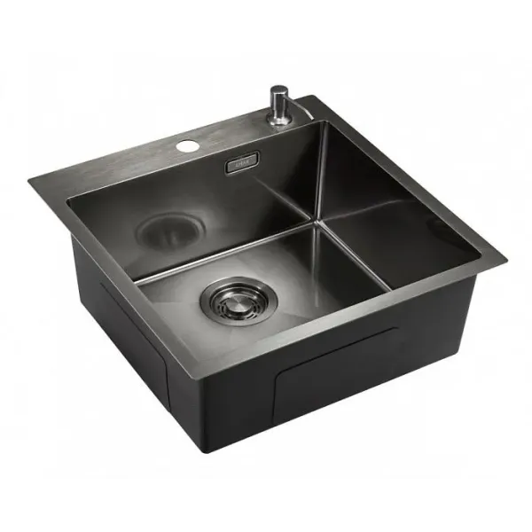 Кухонная мойка EMAR EMB-117A PVD Nano Dark