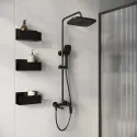 Душевая стойка GROSSMAN 500.K35.10.210 черный матовый