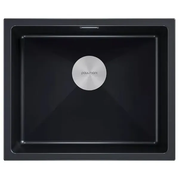 Кухонная мойка PAULMARK LUMI LU55-BLM