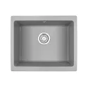 Кухонная мойка GRANULA GR-5551 алюминиум