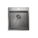 Кухонная мойка GRANULA GR-4600 сталь/сатин