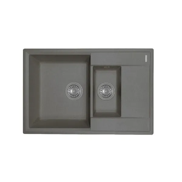 Кухонная мойка FLORTEK Консул 760К черный (23.025.D0760.102)