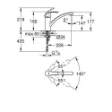 Смеситель GROHE Via Cosmo 30431000