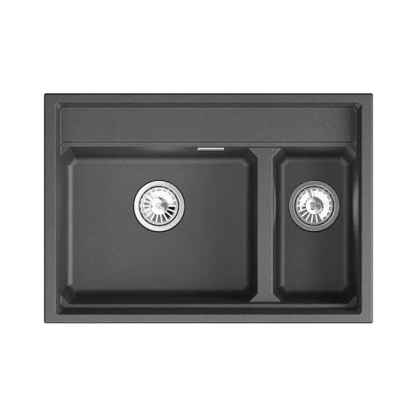 Кухонная мойка GRANULA KS-7302i черный