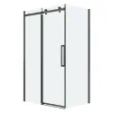 Душевое ограждение GROSSMAN 100.K33.04.100.42.00-200.K33.04.80.42.00 графит сатин