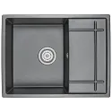 Кухонная мойка GRANULA GR-6501 шварц