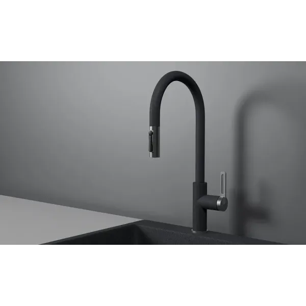 Смеситель GRANULA GR-8168 графит