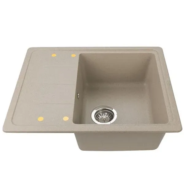 Кухонная мойка ZIGMUND & SHTAIN Rechteck 620 песочный