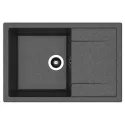 Кухонная мойка DR.GANS Техно 860 черный (25.030.D0860.407)