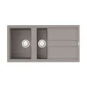Кухонная мойка OMOIKIRI Kitagawa 100-2-GR 4993804 Leningrad grey