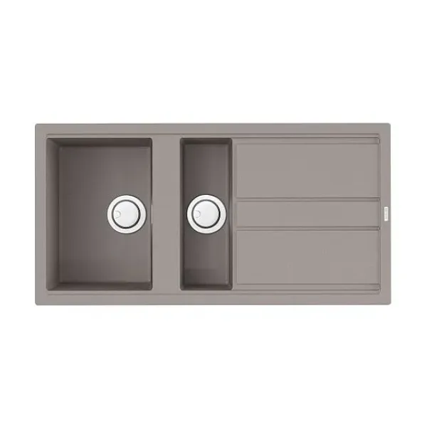 Кухонная мойка OMOIKIRI Kitagawa 100-2-GR 4993804 Leningrad grey