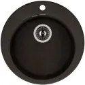 Кухонная мойка DR.GANS Гала (510х510х217) Черный (25.010.B0510.407)