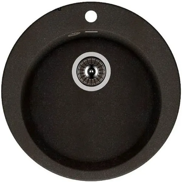 Кухонная мойка DR.GANS Гала (510х510х217) Черный (25.010.B0510.407)