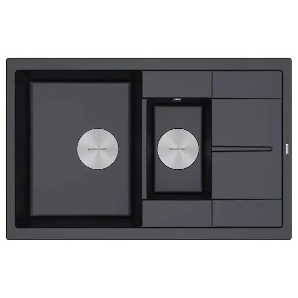 Кухонная мойка PAULMARK Flugen PM237850-BLM