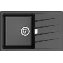 Кухонная мойка RIVELATO RAUM 78 nero