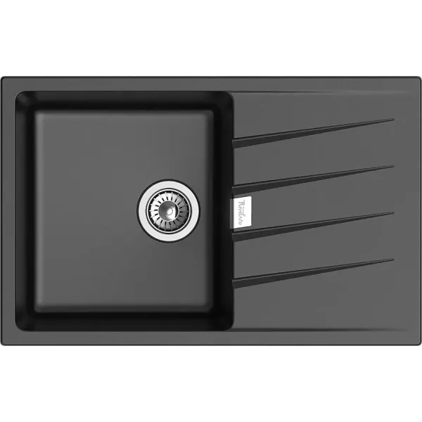 Кухонная мойка RIVELATO RAUM 78 nero