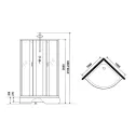 Душевая кабина NIAGARA NG-6702-14BKTG