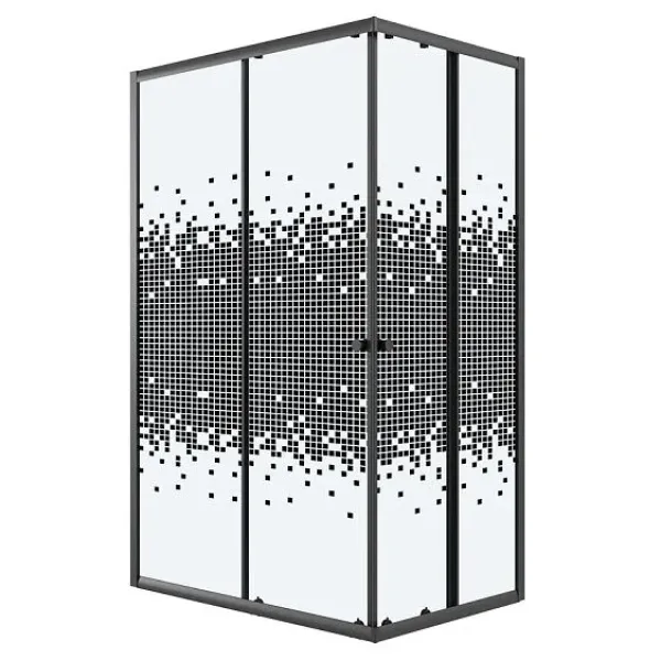 Душевое ограждение NIAGARA NG-1012-14QBLACK