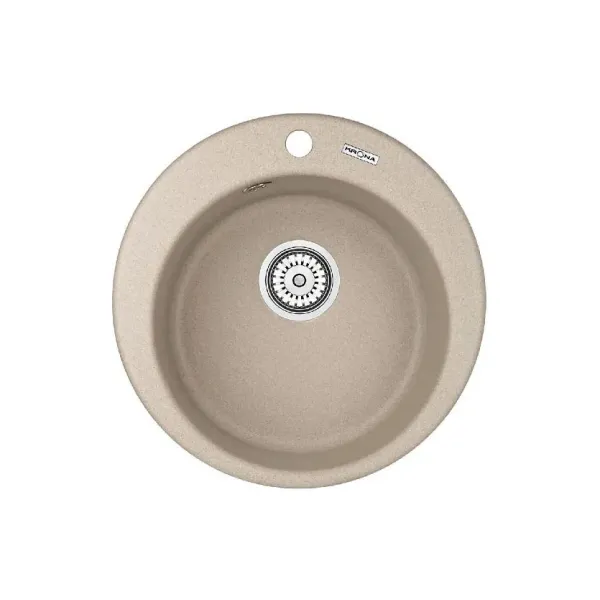 Кухонная мойка KRONA RUNDE D475 1 SAND