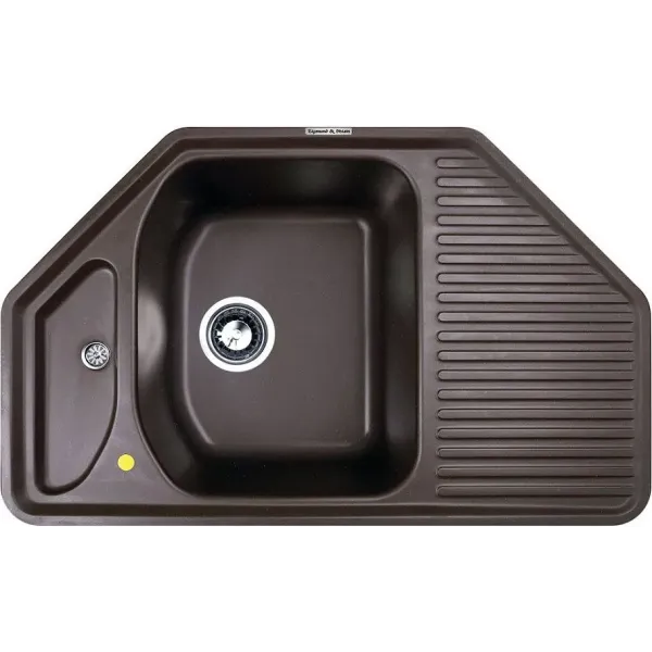 Кухонная мойка ZIGMUND & SHTAIN eckig 800(швейцарский шоколад)