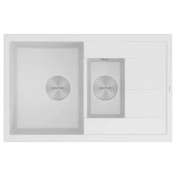 Кухонная мойка PAULMARK Flugen PM237850-WH