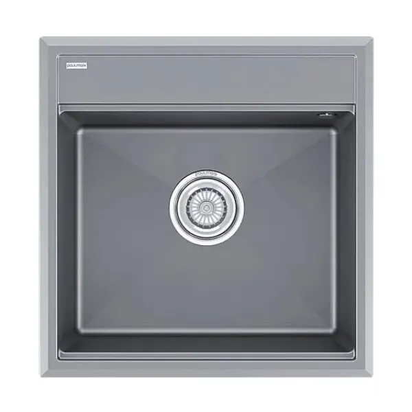Кухонная мойка PAULMARK Stepia-500 PM115051-GRM