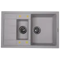 Кухонная мойка ZIGMUND & SHTAIN Rechteck 781.5 серый шелк