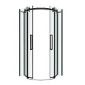 Душевое ограждение GROSSMAN 301.K33.04.1010.21.00 черный матовый