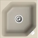 Кухонная мойка RIVELATO LOCUS 50 beige scuro