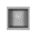 Кухонная мойка GRANULA GR-4451 алюминиум