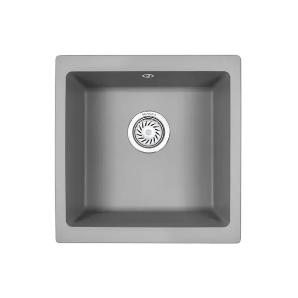 Кухонная мойка GRANULA GR-4451 алюминиум