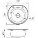 Кухонная мойка FLORENTINA эльба песочный (20.145.c0555.107)