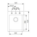 Кухонная мойка FRANKE MRG 610-42 серый камень авт.