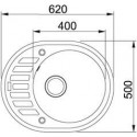 Кухонная мойка FRANKE rog 611 c белый